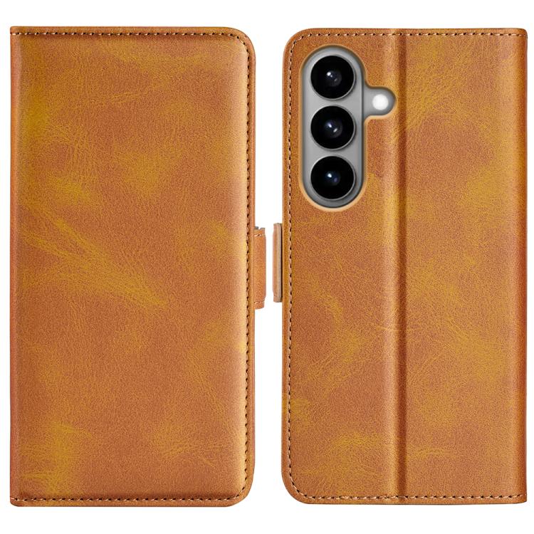 Custodia per telefono in pelle con chiusura orizzontale con fibbia magnetica su entrambi i lati, For Galaxy S26 5G, For Samsung Galaxy A57 5G, For Samsung Galaxy A37 5G, For Samsung Galaxy A27 5G