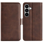 Custodia per telefono in pelle con chiusura orizzontale con fibbia magnetica su entrambi i lati, For Galaxy S26 5G, For Samsung Galaxy A57 5G, For Samsung Galaxy A37 5G, For Samsung Galaxy A27 5G