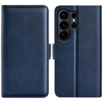 Custodia per telefono in pelle con chiusura orizzontale con fibbia magnetica su entrambi i lati, For Galaxy S26 FE 5G, For Galaxy S26+ 5G, For Galaxy S26 Edge 5G, For Galaxy S26 Ultra 5G