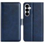 Custodia per telefono in pelle con chiusura orizzontale con fibbia magnetica su entrambi i lati, For Galaxy S26 FE 5G, For Galaxy S26+ 5G, For Galaxy S26 Edge 5G, For Galaxy S26 Ultra 5G