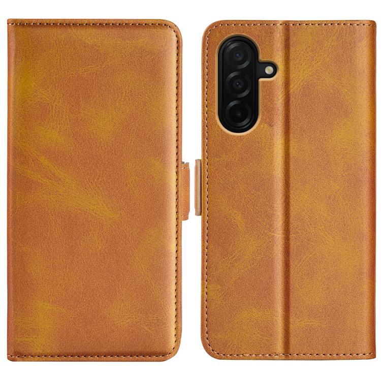 Custodia per telefono in pelle con chiusura orizzontale con fibbia magnetica su entrambi i lati, For Galaxy S26 5G, For Samsung Galaxy A57 5G, For Samsung Galaxy A37 5G, For Samsung Galaxy A27 5G