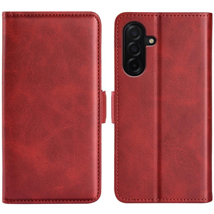 Custodia per telefono in pelle con chiusura orizzontale con fibbia magnetica su entrambi i lati, For Galaxy S26 5G, For Samsung Galaxy A57 5G, For Samsung Galaxy A37 5G, For Samsung Galaxy A27 5G