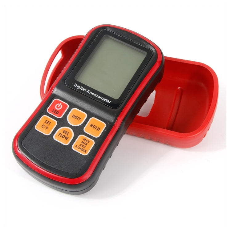 Anemometro digitale GM8909 per vento e temperatura