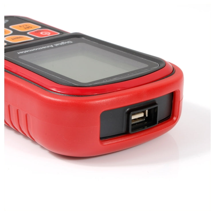 Anemometro digitale GM8909 per vento e temperatura