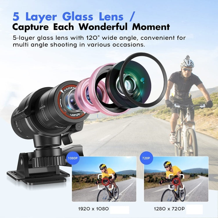 Videocamera HD per casco moto e attività outdoor H42A