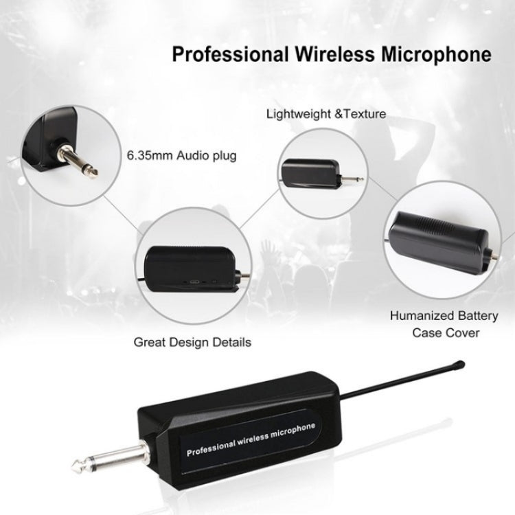 Microfono wireless per sistema riunioni con uscita XLR 6,35 mm