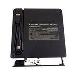 TG30N Lettore CD VCD Masterizzatore Unità DVD esterna per computer portatile con design zebrato, TG30N