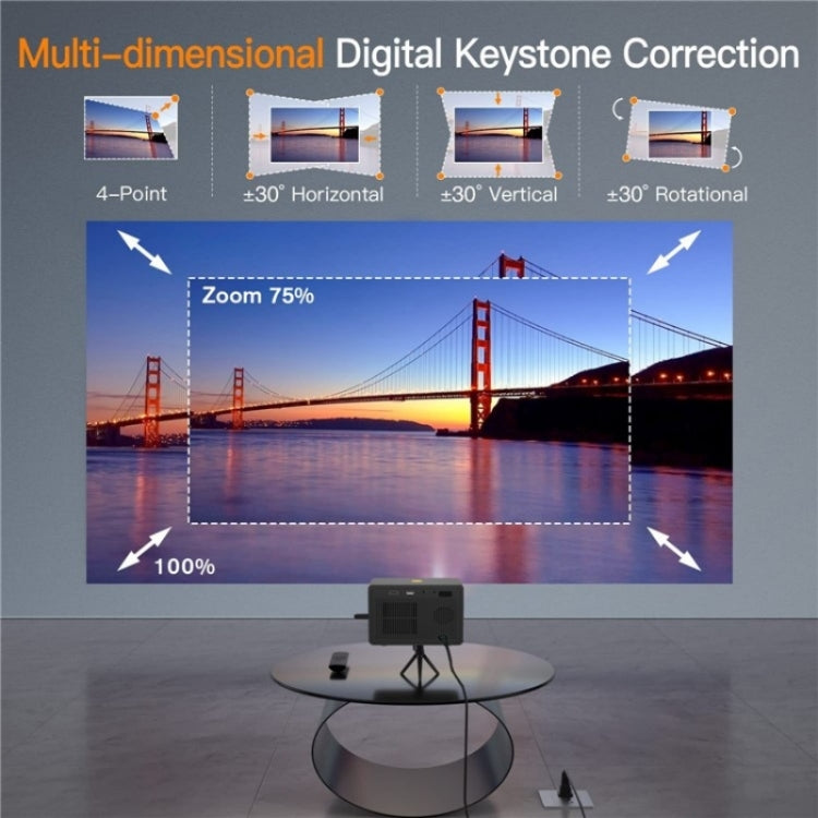 Lettore multimediale portatile HD Y7 con WiFi e Bluetooth