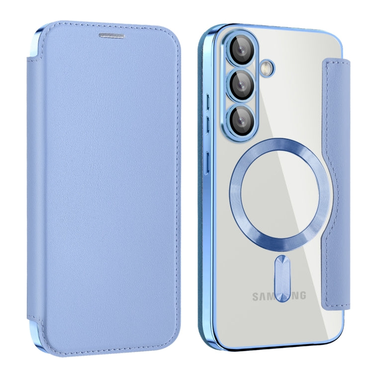 Custodia per telefono in pelle antifurto magnetica RFID MagSafe, For Samsung Galaxy A56 5G, For Samsung Galaxy A16 5G, For Samsung Galaxy S25 5G