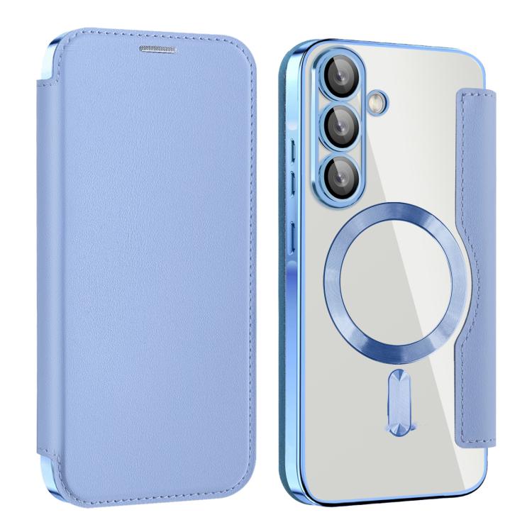 Custodia per telefono in pelle antifurto magnetica RFID MagSafe, For Samsung Galaxy A56 5G, For Samsung Galaxy A16 5G, For Samsung Galaxy S25 5G