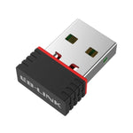 Trasmettitore adattatore USB LB-LINK BL-WN151 Ricevitore WiFi per scheda di rete wireless 150M, BL-WN151