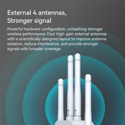 LB-LINK RE1200 1200M Dual Band Amplificatore di Segnale WiFi Booster Ripetitore Wireless Extender