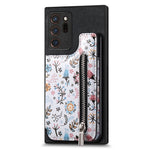 Custodia per telefono con retro a portafoglio con cerniera dipinta in stile retrò, For Samsung Galaxy A72 4G/5G, For Samsung Galaxy Note20, For Samsung Galaxy A70/A70s, For Samsung Galaxy A30/A20/M10S