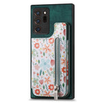 Custodia per telefono con retro a portafoglio con cerniera dipinta in stile retrò, For Samsung Galaxy A72 4G/5G, For Samsung Galaxy Note20, For Samsung Galaxy A70/A70s, For Samsung Galaxy A30/A20/M10S