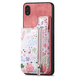 Custodia per telefono con retro a portafoglio con cerniera dipinta in stile retrò, For Samsung Galaxy A72 4G/5G, For Samsung Galaxy Note20, For Samsung Galaxy A70/A70s, For Samsung Galaxy A30/A20/M10S