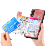 Custodia per telefono con retro a portafoglio con cerniera dipinta in stile retrò, For Samsung Galaxy A32 5G, For Samsung Galaxy A21S, For Samsung Galaxy A31, For Samsung Galaxy A71