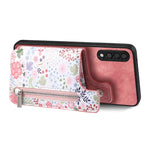 Custodia per telefono con retro a portafoglio con cerniera dipinta in stile retrò, For Samsung Galaxy A34 5G, For Samsung Galaxy A54 5G, For Samsung Galaxy A04e, For Samsung Galaxy M53 5G