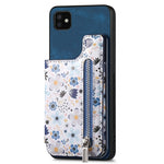 Custodia per telefono con retro a portafoglio con cerniera dipinta in stile retrò, For Samsung Galaxy A34 5G, For Samsung Galaxy A54 5G, For Samsung Galaxy A04e, For Samsung Galaxy M53 5G