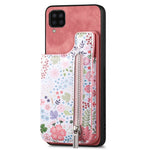 Custodia per telefono con retro a portafoglio con cerniera dipinta in stile retrò, For Samsung Galaxy M32 4G, For Samsung Galaxy A22 5G, For Samsung Galaxy S21 FE 5G, For Samsung Galaxy A32 4G