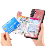 Custodia per telefono con retro a portafoglio con cerniera dipinta in stile retrò, For Samsung Galaxy A57 5G, For Samsung Galaxy A37 5G, For Samsung Galaxy S25 Edge 5G, For Samsung Galaxy A56 5G