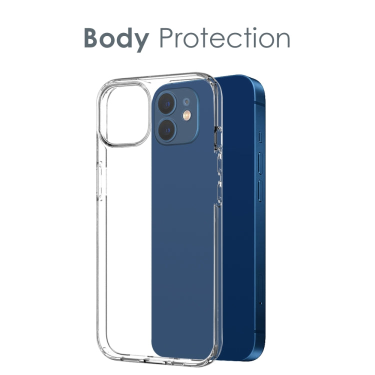 Custodia per telefono in TPU 3 in 1 NORTHJO con pellicola per schermo e pellicola per lenti, For iPhone 12 mini