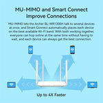 Router wireless ripetitore WiFi 5G dual band ad alta velocità con porta Gigabit completa LB-LINK WR1300H 1200M