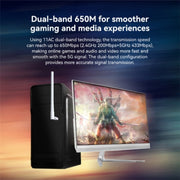 LB-LINK WDN650A per computer desktop laptop Scheda di rete USB wireless dual band 650M