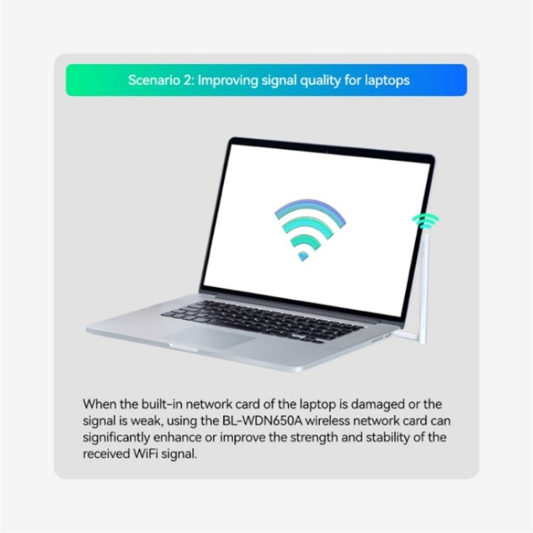 LB-LINK WDN650A per computer desktop laptop Scheda di rete USB wireless dual band 650M
