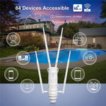 Router WAVLINK WN572HE4D AC1200 4G LTE WiFi Dual Band 4 antenne rimovibili, US Plug, UK Plug, AU Plug, EU Plug
