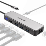 Wavlink Hub USB-C 6 in 1 Docking Station 4K Thunderbolt 3