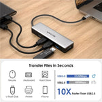 Wavlink Hub USB-C 6 in 1 Docking Station 4K Thunderbolt 3