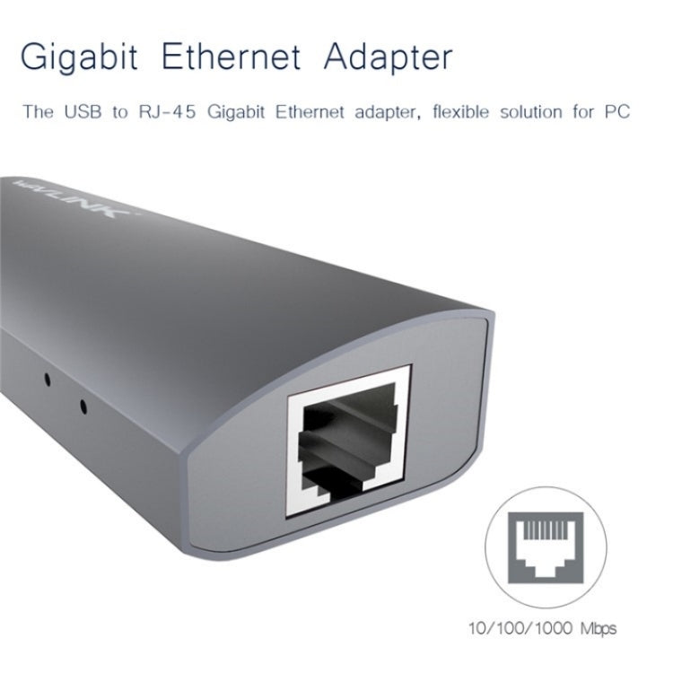 Adattatore hub USB-C con 3 porte USB 3.0, RJ45 e USB-C