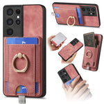 Custodia per telefono in pelle con borsa magnetica retrò divisibile, For Samsung Galaxy S21 Ultra 5G, For Samsung Galaxy A21s, For Samsung Galaxy A31, For Samsung Galaxy A71