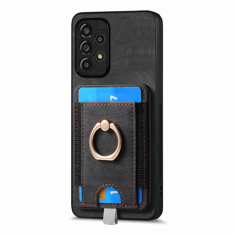 Custodia per telefono in pelle con borsa magnetica retrò divisibile, For Samsung Galaxy A05s, For Samsung Galaxy S23 FE 5G, For Samsung Galaxy M14, For Samsung Galaxy A24