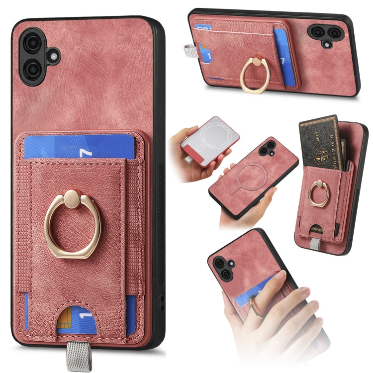 Custodia per telefono in pelle con borsa magnetica retrò divisibile, For Samsung Galaxy A34 5G, For Samsung Galaxy A54 5G, For Samsung Galaxy A04e, For Samsung Galaxy S23 Ultra 5G