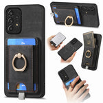Custodia per telefono in pelle con borsa magnetica retrò divisibile, For Samsung Galaxy M33 5G, For Samsung Galaxy A73 5G, For Samsung Galaxy A33  5G, For Samsung Galaxy A13 4G