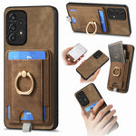 Custodia per telefono in pelle con borsa magnetica retrò divisibile, For Samsung Galaxy A22 4G, For Samsung Galaxy A22 5G, For Samsung Galaxy S21 FE 5G, For Samsung Galaxy A32 4G