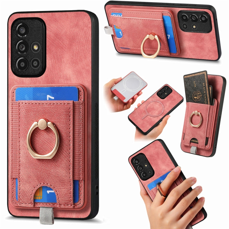 Custodia per telefono in pelle con borsa magnetica retrò divisibile, For Samsung Galaxy S21 Ultra 5G, For Samsung Galaxy A21s, For Samsung Galaxy A31, For Samsung Galaxy A71