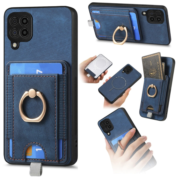 Custodia per telefono in pelle con borsa magnetica retrò divisibile, For Samsung Galaxy A14 4G/5G, For Samsung Galaxy A12 5G, For Samsung Galaxy A13 5G / A04s, For Samsung Galaxy S20 FE