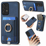 Custodia per telefono in pelle con borsa magnetica retrò divisibile, For Samsung Galaxy A53 5G, For Samsung Galaxy A52, For Samsung Galaxy Note20 Ultra, For Samsung Galaxy Note20