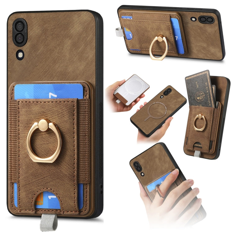 Custodia per telefono in pelle con borsa magnetica retrò divisibile, For Samsung Galaxy A70 / A70s, For Samsung Galaxy A30 / A20/ M10s, For Samsung Galaxy A50 / A50s/ A30s, For Samsung Galaxy Note10