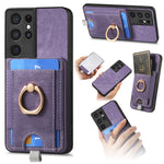 Custodia per telefono in pelle con borsa magnetica retrò divisibile, For Samsung Galaxy A36, For Samsung Galaxy S25 5G, For Samsung Galaxy S25+ 5G, For Samsung Galaxy S25 Ultra 5G