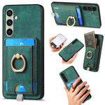 Custodia per telefono in pelle con borsa magnetica retrò divisibile, For Samsung Galaxy A57 5G, For Samsung Galaxy A37 5G, For Samsung Galaxy S25 Edge 5G, For Samsung Galaxy A56 5G