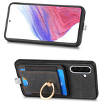Custodia per telefono in pelle con borsa magnetica retrò divisibile, For Samsung Galaxy A36, For Samsung Galaxy S25 5G, For Samsung Galaxy S25+ 5G, For Samsung Galaxy S25 Ultra 5G