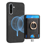 Custodia per telefono in pelle con borsa magnetica retrò divisibile, For Samsung Galaxy A36, For Samsung Galaxy S25 5G, For Samsung Galaxy S25+ 5G, For Samsung Galaxy S25 Ultra 5G