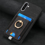 Custodia per telefono in pelle con borsa magnetica retrò divisibile, For Samsung Galaxy A36, For Samsung Galaxy S25 5G, For Samsung Galaxy S25+ 5G, For Samsung Galaxy S25 Ultra 5G