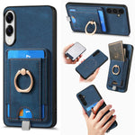 Custodia per telefono in pelle con borsa magnetica retrò divisibile, For Samsung Galaxy A57 5G, For Samsung Galaxy A37 5G, For Samsung Galaxy S25 Edge 5G, For Samsung Galaxy A56 5G