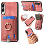 Custodia per telefono in pelle con borsa magnetica retrò divisibile, For Samsung Galaxy A57 5G, For Samsung Galaxy A37 5G, For Samsung Galaxy S25 Edge 5G, For Samsung Galaxy A56 5G