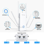 WAVLINK WN583AX1 Porta Ethernet AX1800 WiFi6 Router wireless WiFi dual band da 1,8 Gbps, US Plug, UK Plug, EU Plug, AU Plug