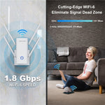 WAVLINK WN583AX1 Porta Ethernet AX1800 WiFi6 Router wireless WiFi dual band da 1,8 Gbps, US Plug, UK Plug, EU Plug, AU Plug